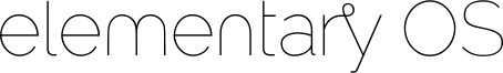 Official elementary OS logo