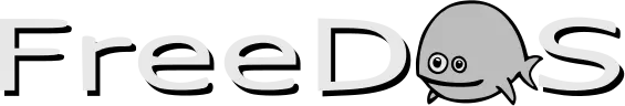 Logo of the FreeDOS project featuring the mascot Blinky