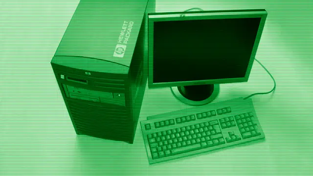 Estación de trabajo HP 9000 C3750 con procesador PA-RISC ejecutando HP-UX 11i