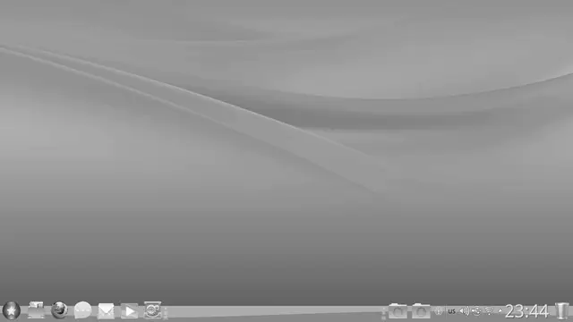 Escritorio de Mandriva Linux 2011 con su vista por defecto