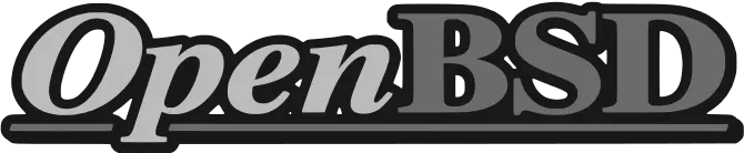 OpenBSD textual logo