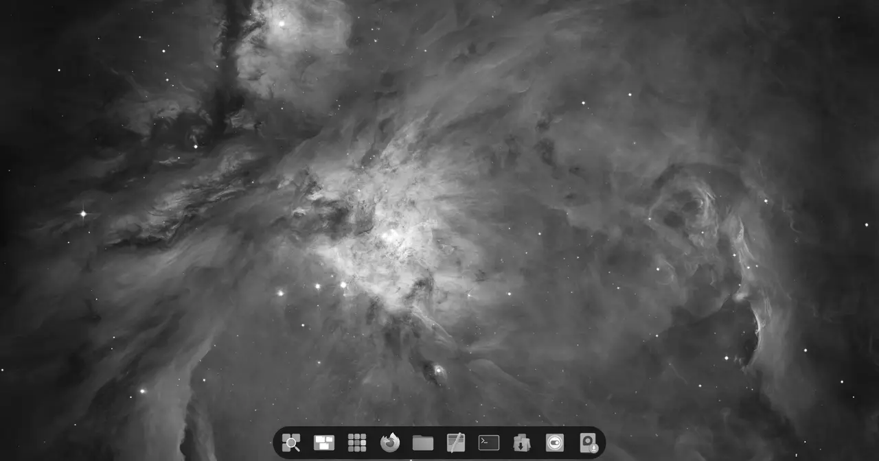 Default desktop of Pop!_OS 24.04 LTS with the new COSMIC environment