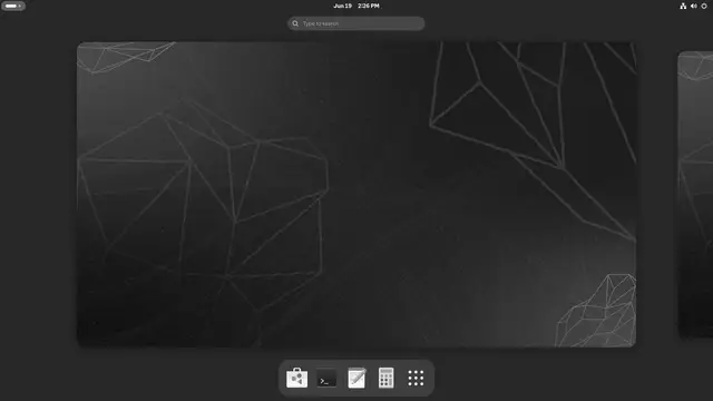 Escritorio por defecto de Rocky Linux 10 con GNOME 47