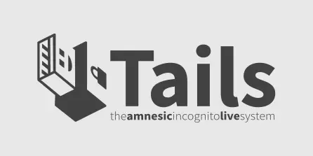 Official logo of Tails, the live operating system focused on anonymity