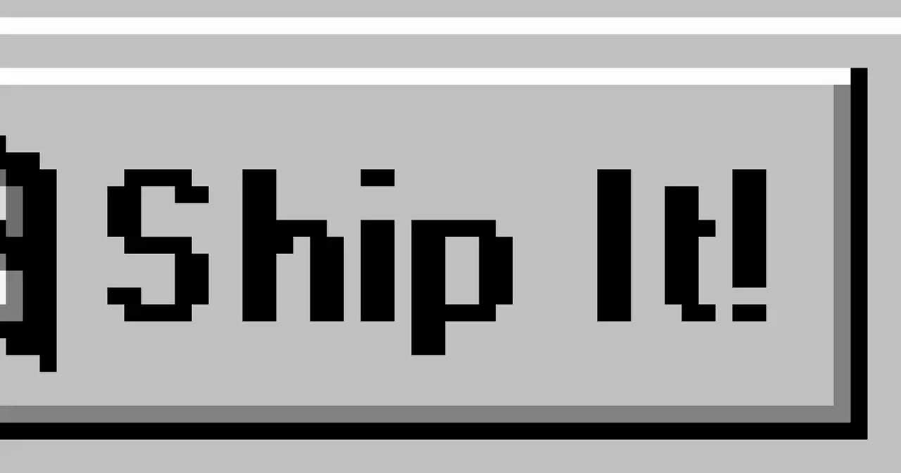 Windows 95 desktop showing the Start button and taskbar